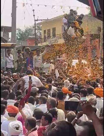 योगेंद्र सिंह परमार ने कुम्भलगढ से किया नामांकन दाखिल